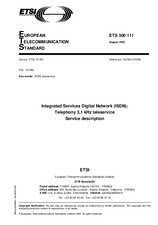 Norma ETSI ETS 300111-ed.1 27.8.1992 náhľad