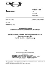 Náhľad ETSI ETS 300175-6-ed.2/Amd.1 31.8.1997