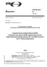 Náhľad ETSI ETS 300185-1-ed.1/Amd.1 20.6.1995