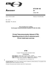 Náhľad ETSI ETS 300192-ed.1/Amd.1 15.1.1996