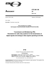 Náhľad ETSI ETS 300198-ed.1/Amd.1 31.3.1997