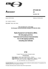 Náhľad ETSI ETS 300224-ed.1/Amd.1 15.11.1996