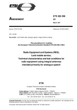 Norma ETSI ETS 300296-ed.1/Amd.1 15.3.1997 náhľad