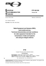 Norma ETSI ETS 300390-ed.1 15.2.1996 náhľad