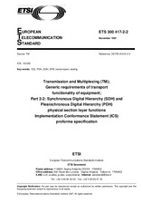 Náhľad ETSI ETS 300417-2-2-ed.1 15.11.1997