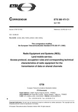 Norma ETSI ETS 300471-ed.1/Cor.1 30.4.1996 náhľad