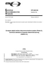 Norma ETSI ETS 300533-ed.1 12.9.1994 náhľad