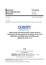 Norma ETSI ETS 300540-ed.3 30.6.1998 náhľad