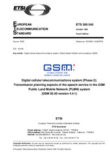 Norma ETSI ETS 300540-ed.4 30.10.1998 náhľad