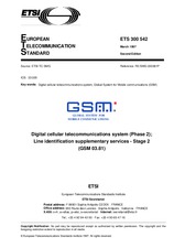 Norma ETSI ETS 300542-ed.2 31.3.1997 náhľad