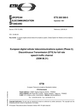 Norma ETSI ETS 300580-5-ed.1 12.9.1994 náhľad