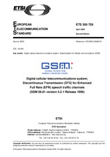 Norma ETSI ETS 300729-ed.2 28.4.2000 náhľad