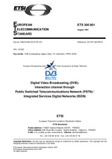 Norma ETSI ETS 300801-ed.1 31.8.1997 náhľad