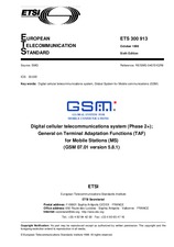 Norma ETSI ETS 300913-ed.6 30.10.1998 náhľad