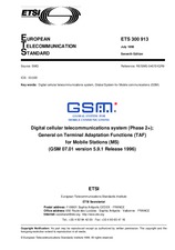 Norma ETSI ETS 300913-ed.7 21.7.1999 náhľad