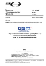 Norma ETSI ETS 300949-ed.5 28.4.2000 náhľad