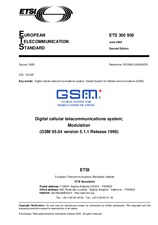 Norma ETSI ETS 300959-ed.2 30.6.2000 náhľad