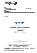 Norma ETSI ETS 300961-ed.1 31.5.1997 náhľad