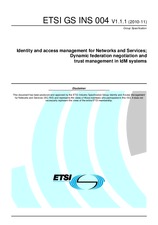 Náhľad ETSI GS INS 004-V1.1.1 22.11.2010