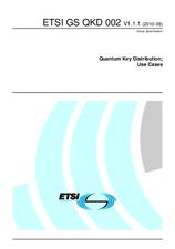 Norma ETSI GS QKD 002-V1.1.1 4.6.2010 náhľad