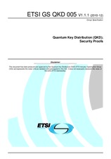 Náhľad ETSI GS QKD 005-V1.1.1 9.12.2010