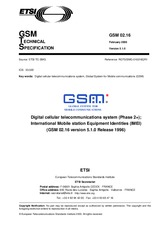 Náhľad ETSI GTS GSM 02.16-V5.1.0 28.2.2000