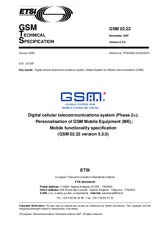 Norma ETSI GTS GSM 02.22-V5.3.0 30.11.1997 náhľad