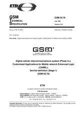 Náhľad ETSI GTS GSM 02.78-V5.0.0 31.7.1996