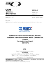 Náhľad ETSI GTS GSM 02.78-V5.1.0 30.11.1996