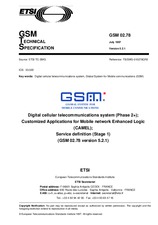 Náhľad ETSI GTS GSM 02.78-V5.2.1 30.7.1997