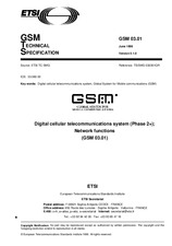 Náhľad ETSI GTS GSM 03.01-V5.1.0 30.5.1996