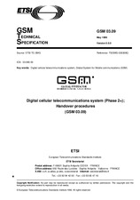 Náhľad ETSI GTS GSM 03.09-V5.0.0 30.5.1996