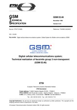 Norma ETSI GTS GSM 03.46-V5.0.0 30.11.1996 náhľad