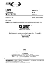 Náhľad ETSI GTS GSM 05.03-V5.1.0 30.5.1996