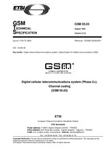 Náhľad ETSI GTS GSM 05.03-V5.2.0 30.8.1996