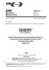 Náhľad ETSI GTS GSM 07.01-V5.0.1 15.4.1996