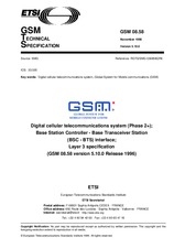 Náhľad ETSI GTS GSM 08.58-V5.10.0 30.11.1999