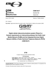 Náhľad ETSI GTS GSM 09.07-V5.0.0 15.2.1996