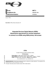 Norma ETSI NET 005-ed.2 6.9.1995 náhľad