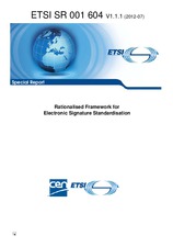 Norma ETSI SR 001604-V1.1.1 27.7.2012 náhľad
