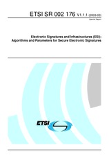 Náhľad ETSI SR 002176-V1.1.1 28.3.2003