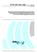 Norma ETSI SR 002586-V1.1.1 26.8.2008 náhľad