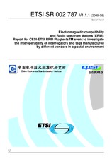 Náhľad ETSI SR 002787-V1.1.1 19.8.2009