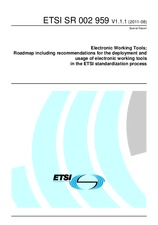 Náhľad ETSI SR 002959-V1.1.1 1.8.2011