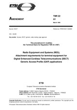 Norma ETSI TBR 022-ed.1/Amd.1 15.3.1998 náhľad