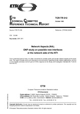 Norma ETSI TCRTR 012-ed.1 10.10.1993 náhľad