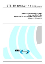 Náhľad ETSI TR 100392-17-1-V1.1.2 22.10.2004