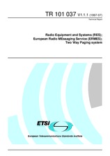 Norma ETSI TR 101037-V1.1.1 30.7.1997 náhľad