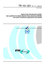 Náhľad ETSI TR 101221-V1.1.1 19.3.1999