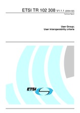 Norma ETSI TR 102308-V1.1.1 20.2.2004 náhľad